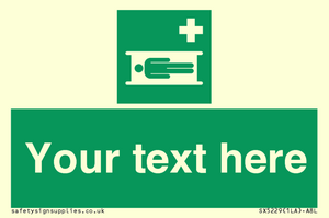 Custom Stretcher Sign